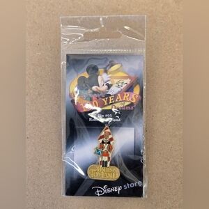 Disney Babes in Toyland Pin with Red and Gold Accents